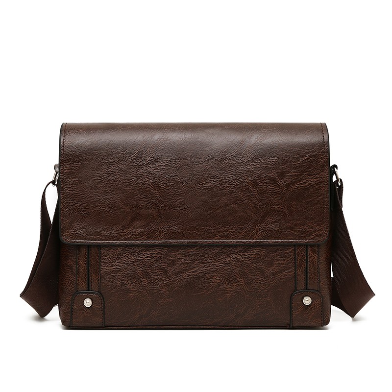 Leatherwork Designs - Maleta Masculina de Couro PU, Bolsa