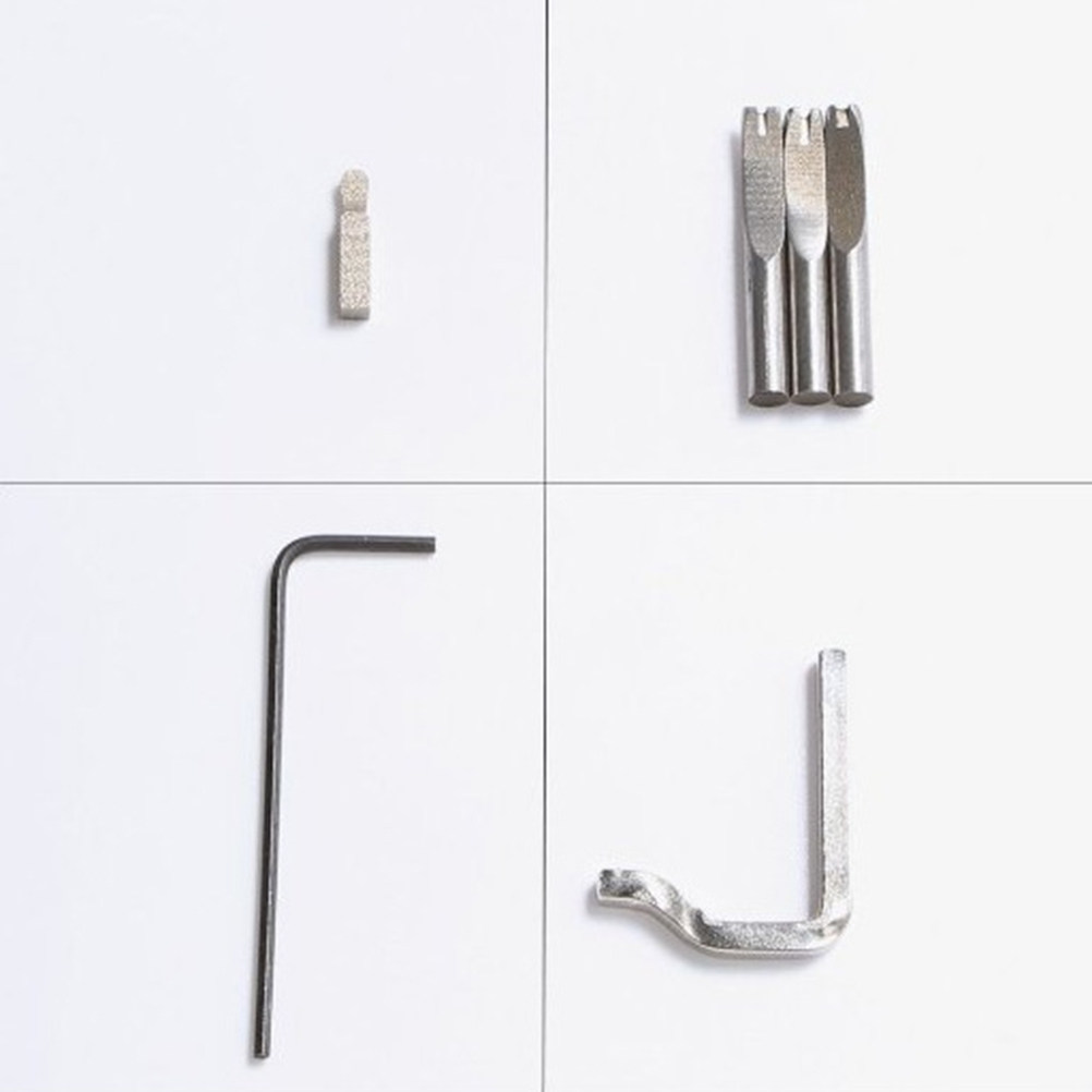 Kit de 7 ferramentas para trab - Groover Stitching Tool avaliação e preço