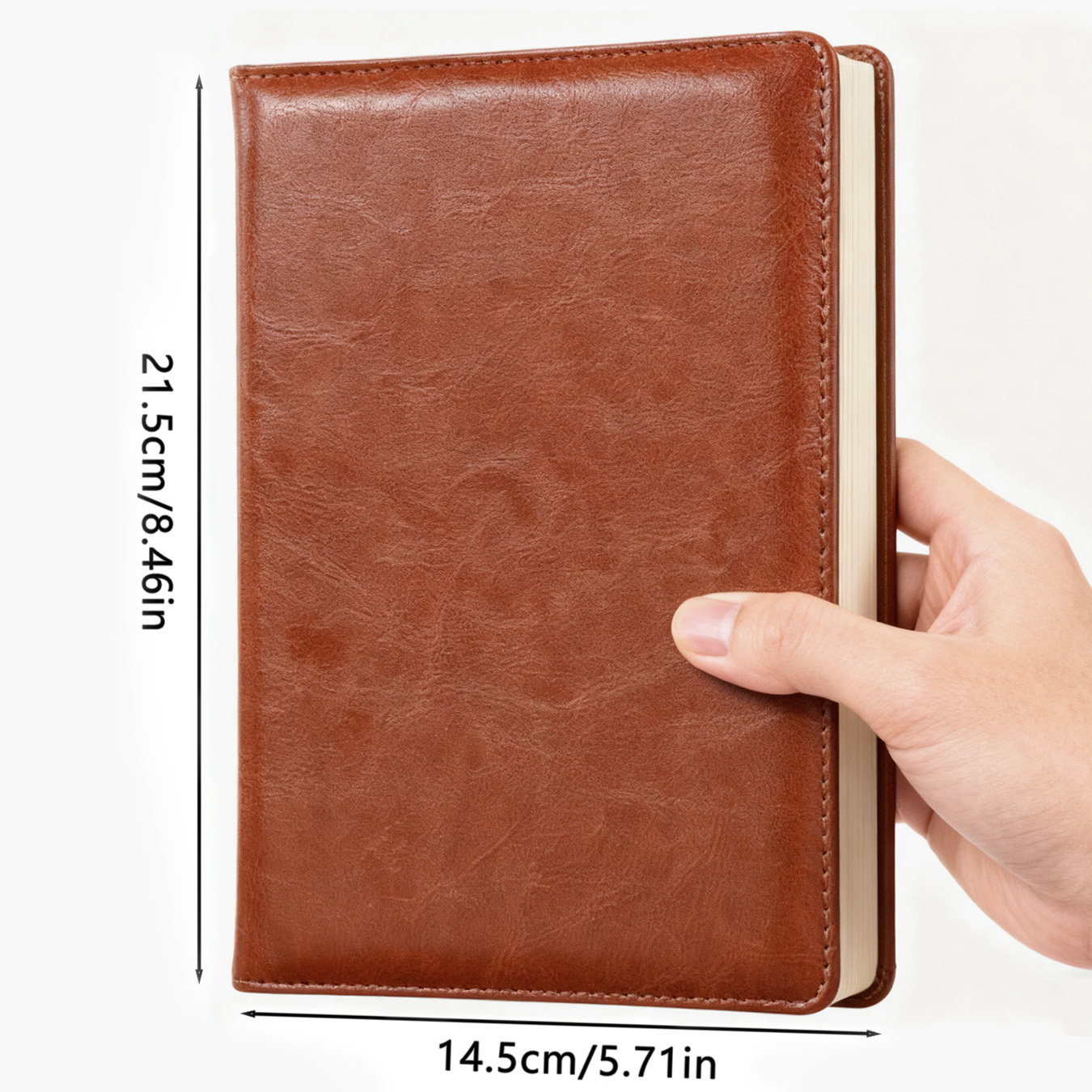 Caderno de Couro PU com Design - Leather Work Diary Covers avaliação e preço